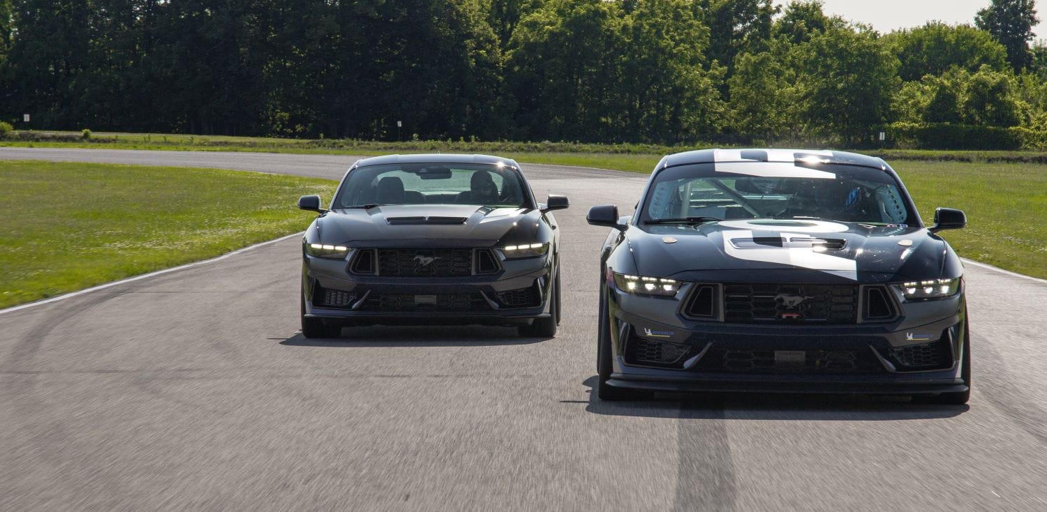FORD MUSTANG DARK HORSE R, UNA INCREÍBLE CREACIÓN DE 500 HP, SOLO PARA LA  PISTA - V12MAGAZINE, image size:1500x734