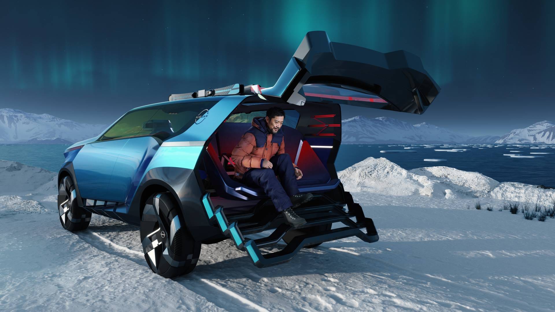 NISSAN HYPER ADVENTURE: EL VEHÍCULO PARA APASIONADOS POR LAS ACTIVIDADES AL AIRE LIBRE V12MAGAZINE El Nissan Hyper Adventure es el segundo vehículo concepto para el Salón de Japón, totalmente eléctrico, diseñado para vivir la naturaleza. V12MAGAZINE