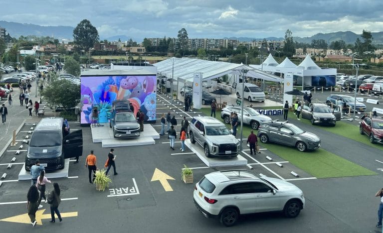 Hyundai Colombia en la Temporada Blue en el CC Fontanar de Chía