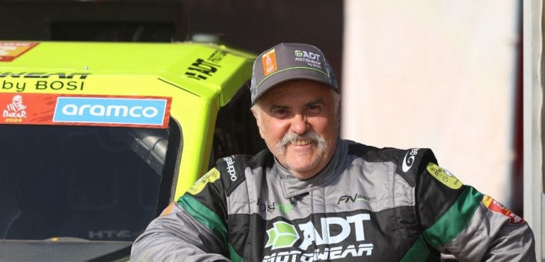 Javier Velez en el Dakar 2024