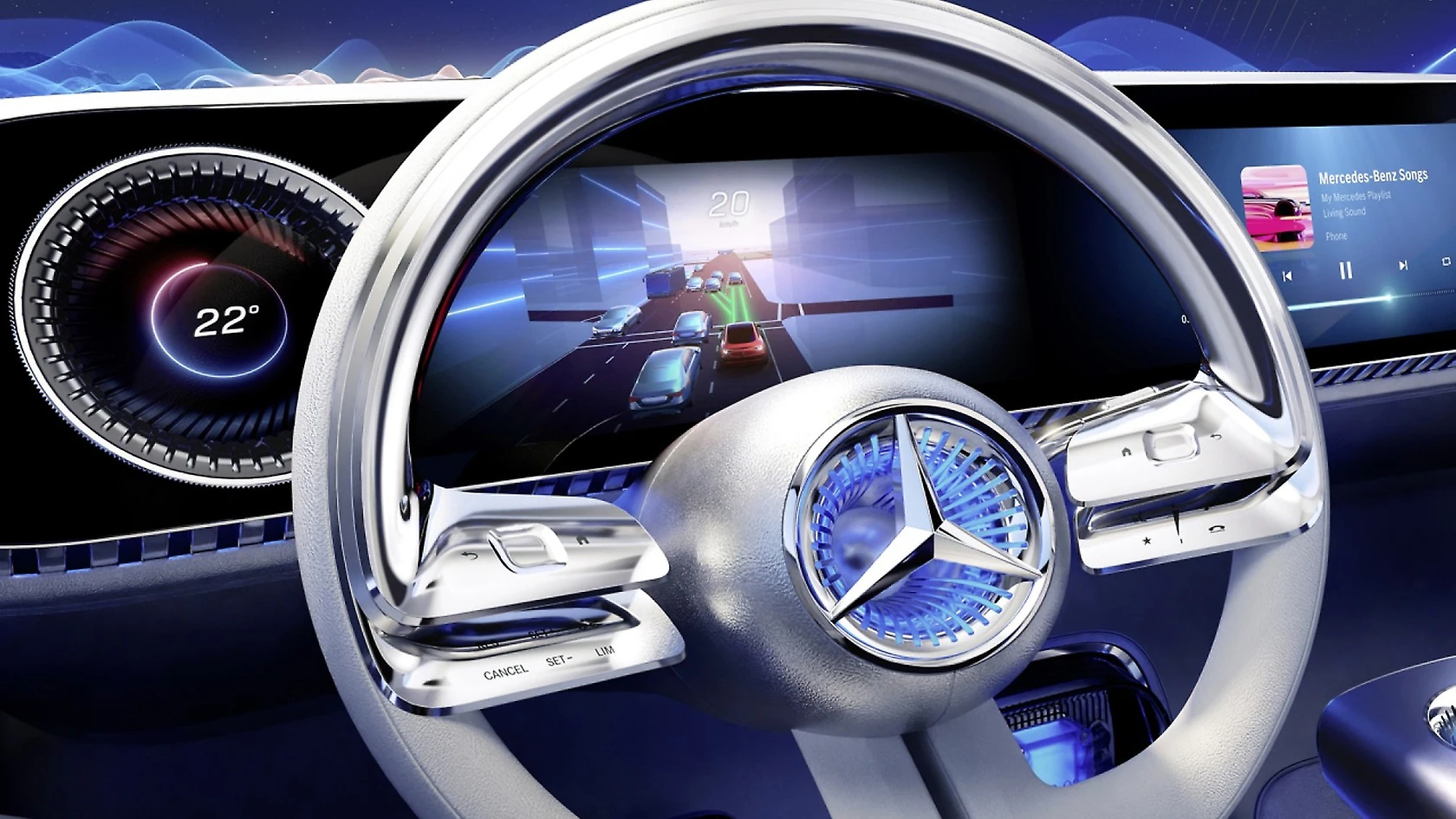Mercedes-Benz presentó en CES 2024 una serie de tecnologías digitales que busca transformar la experiencia del cliente en su automóvil. V12MAGAZINE