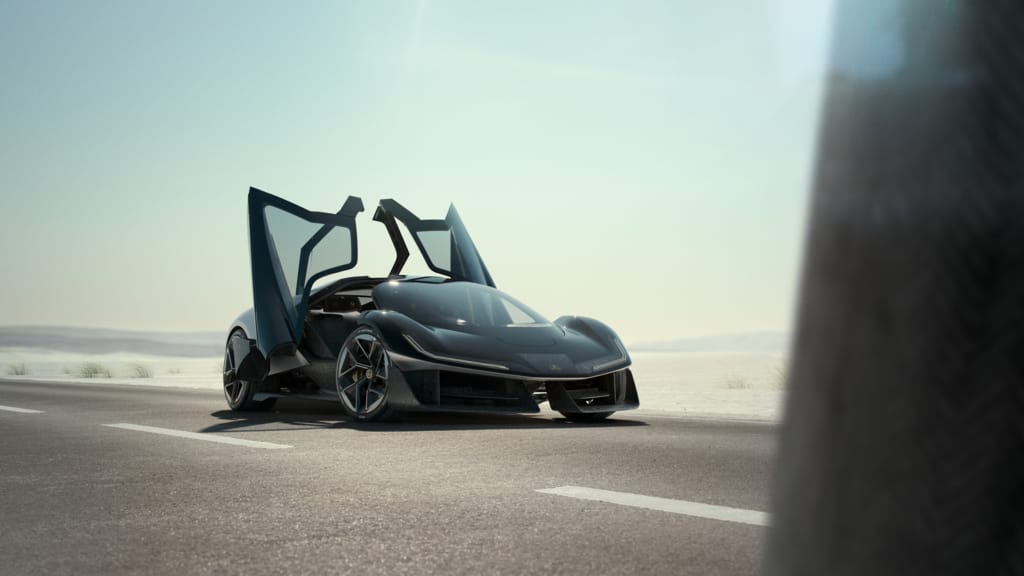 LOTUS THEORY 1: EL CONCEPT CAR QUE MUESTRA EL FUTURO DE LA CONDUCCIÓN ELÉCTRICA DE ALTO RENDIMIENTO V12MAGAZINE El Lotus Theory 1 no es solo un vehículo conceptual; es una visión del futuro de la industria automotriz, donde el diseño, el rendimiento y la tecnología se combinan para crear una experiencia de conducción inolvidable. V12MAGAZINE