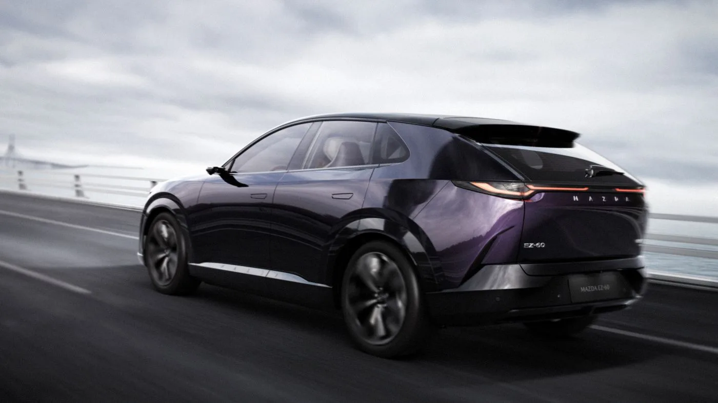 MAZDA EZ-60: INNOVACIÓN IMPACTANTE EN EL SALÓN DE SHANGHÁI V12MAGAZINE En el vibrante Salón del Automóvil de Shanghái 2025, Mazda deslumbró al mundo con el MAZDA EZ-60, un SUV eléctrico que promete revolucionar la movilidad en China. V12MAGAZINE