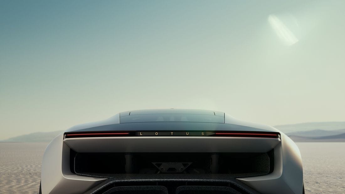LOTUS THEORY 1: UNA MÁQUINA QUE DESAFÍA EL FUTURO. PIENSA, SIENTE Y RESPONDE V12MAGAZINE El Lotus Theory 1 sorprende con un diseño rupturista, tecnología háptica y experiencia inmersiva, redefiniendo lo que será el futuro de los autos deportivos eléctricos con ADN británico y visión futurista. V12MAGAZINE
