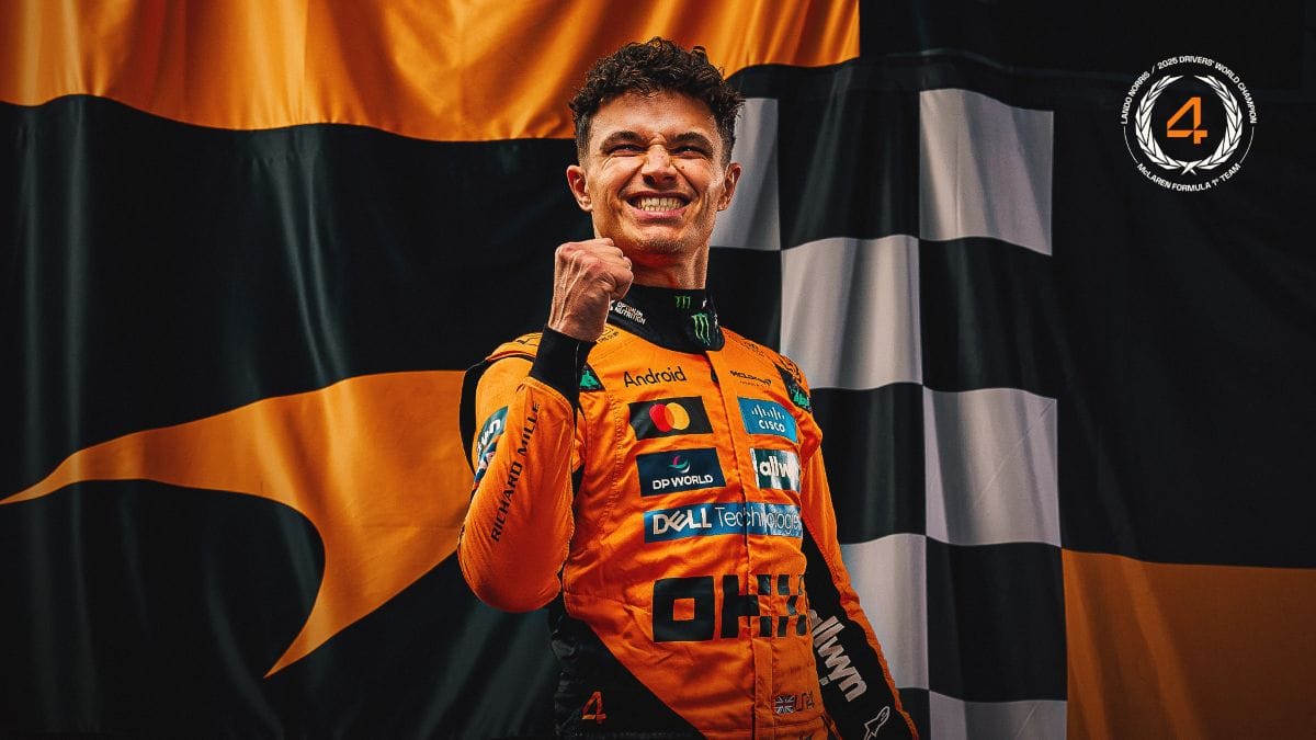 EL AÑO MÁGICO DE LANDO NORRIS: F1 2025 Y LA CORONACIÓN DE UN TALENTO V12MAGAZINE F1 2025 cerró con el triunfo de Lando Norris, el resurgir de Verstappen y un 2026 lleno de cambios. Análisis profundo, técnico y dinámico de la temporada. V12MAGAZINE