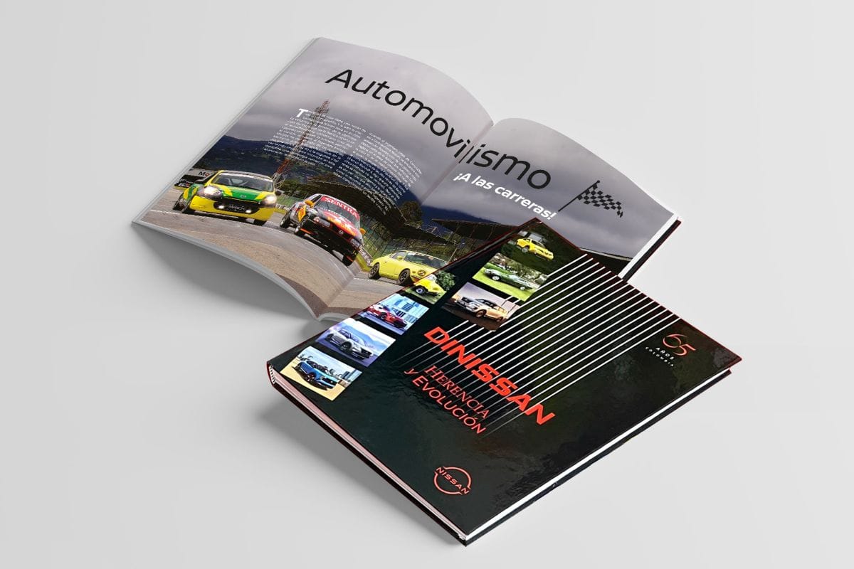 65 AÑOS SOBRE RUEDAS: DINISSAN PLASMA LA HERENCIA Y EVOLUCIÓN EN COLOMBIA EN UN LIBRO DE LUJO V12MAGAZINE libro 65 años sobre ruedas