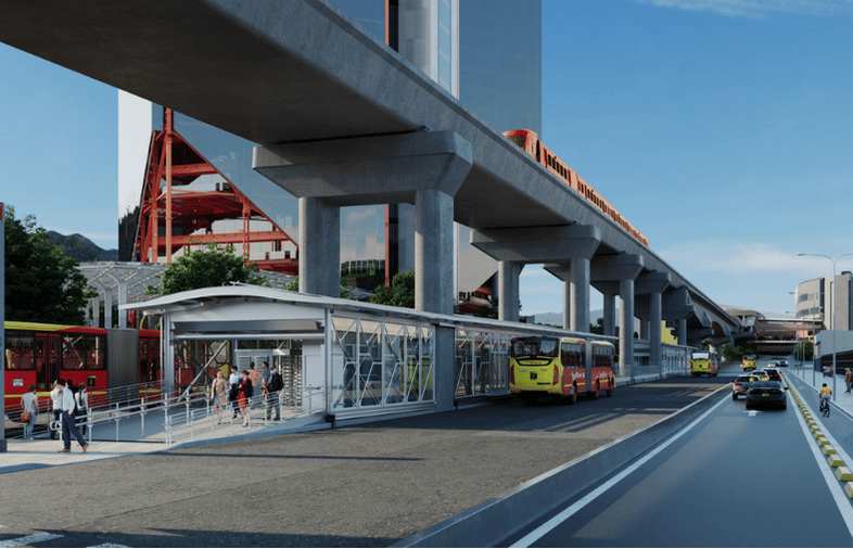 BOGOTÁ YA TIENE SU “10”: EL DÉCIMO TREN DEL METRO LLEGÓ Y ASÍ LUCE V12MAGAZINE bogotá