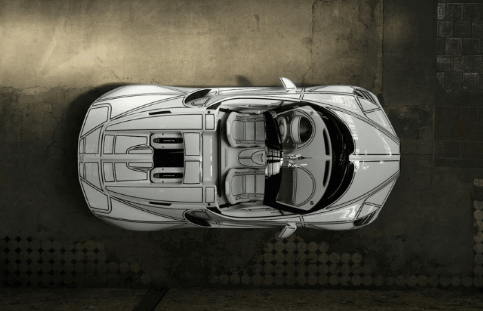 Bugatti W16 Mistral Blanc Éternel: una obra de arte en porcelana que despide la era del motor W16 V12MAGAZINE Bugatti