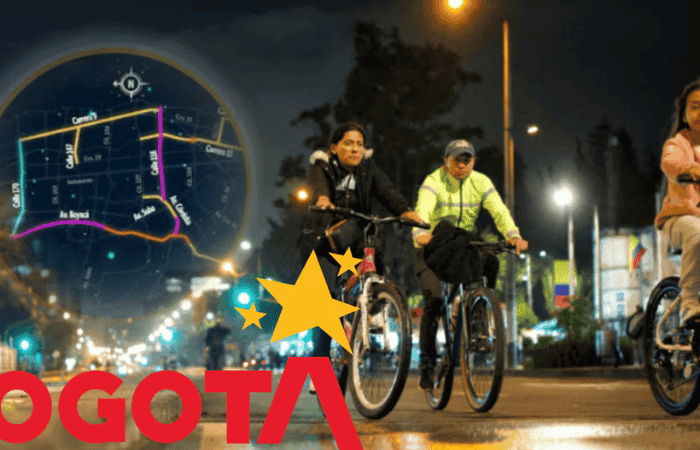 ¡Ojo conductores! Estos son los cierres viales que tendrá Bogotá Hoy 27 de agosto por la Ciclovía Nocturna V12MAGAZINE Ciclovia