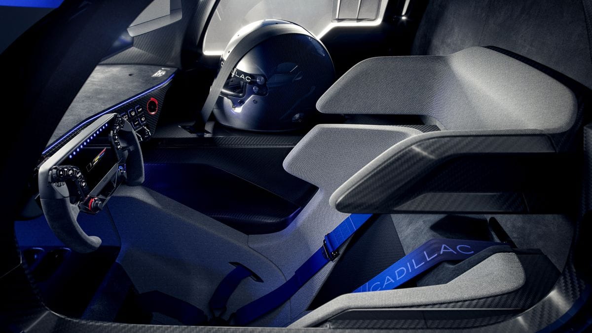 Cadillac V-ONE Concept: 830 caballos de potencia con ADN de Le Mans y un solo asiento ¿Por qué? V12MAGAZINE Cadillac V-ONE Concep lleva la tecnología del V-Series.R a un territorio inédito para la marca: un deportivo de un solo asiento con 830 hp y ADN directo de competición. V12MAGAZINE