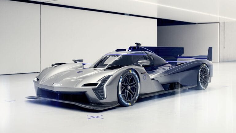 Frontal del Cadillac V-ONE Concept con aerodinámica de competición