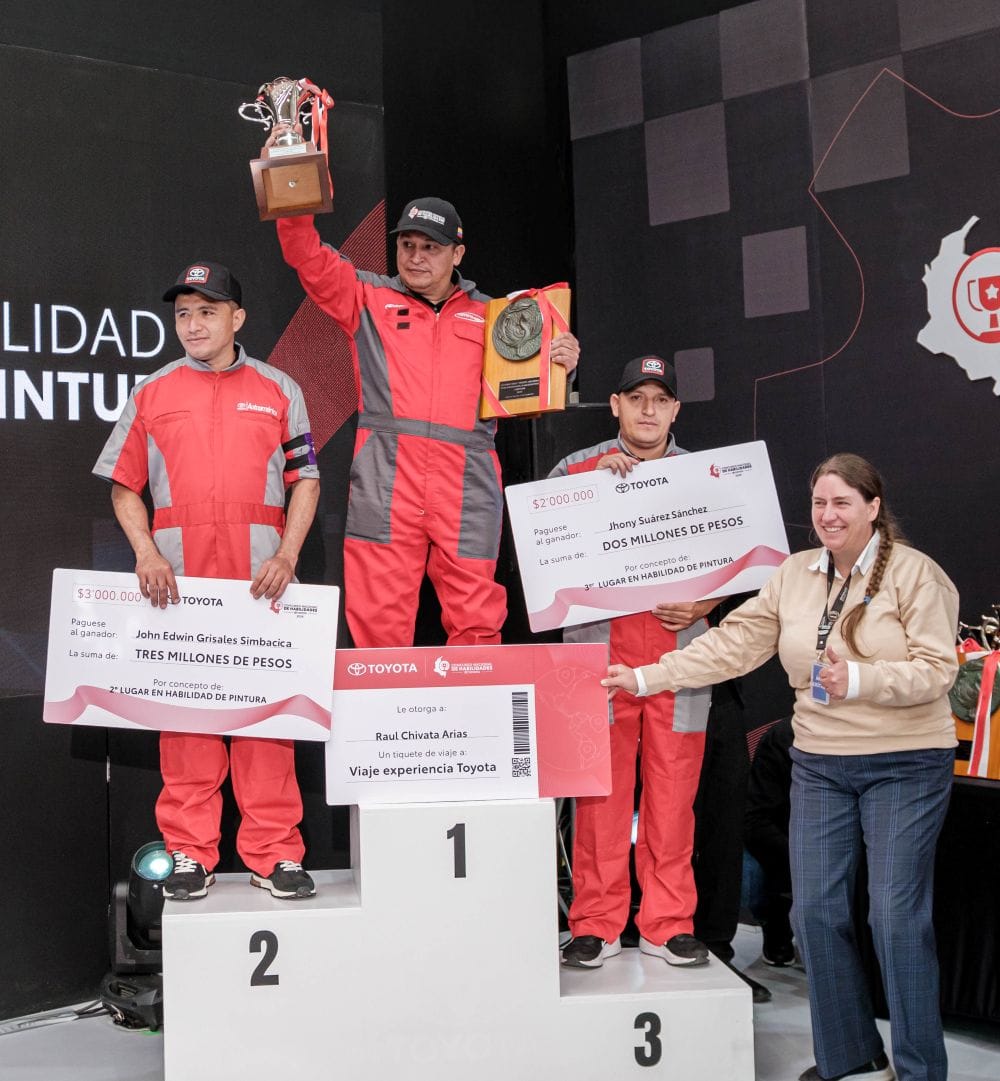 Toyota Colombia celebró la edición número 12 de su Concurso Nacional de Habilidades, una iniciativa que busca fortalecer el talento de su red de concesionarios y mejorar la experiencia de los clientes a través de la capacitación, la mejora continua y nuevos servicios como Mantenimiento Express y Usados Certificados Toyota. V12MAGAZINE