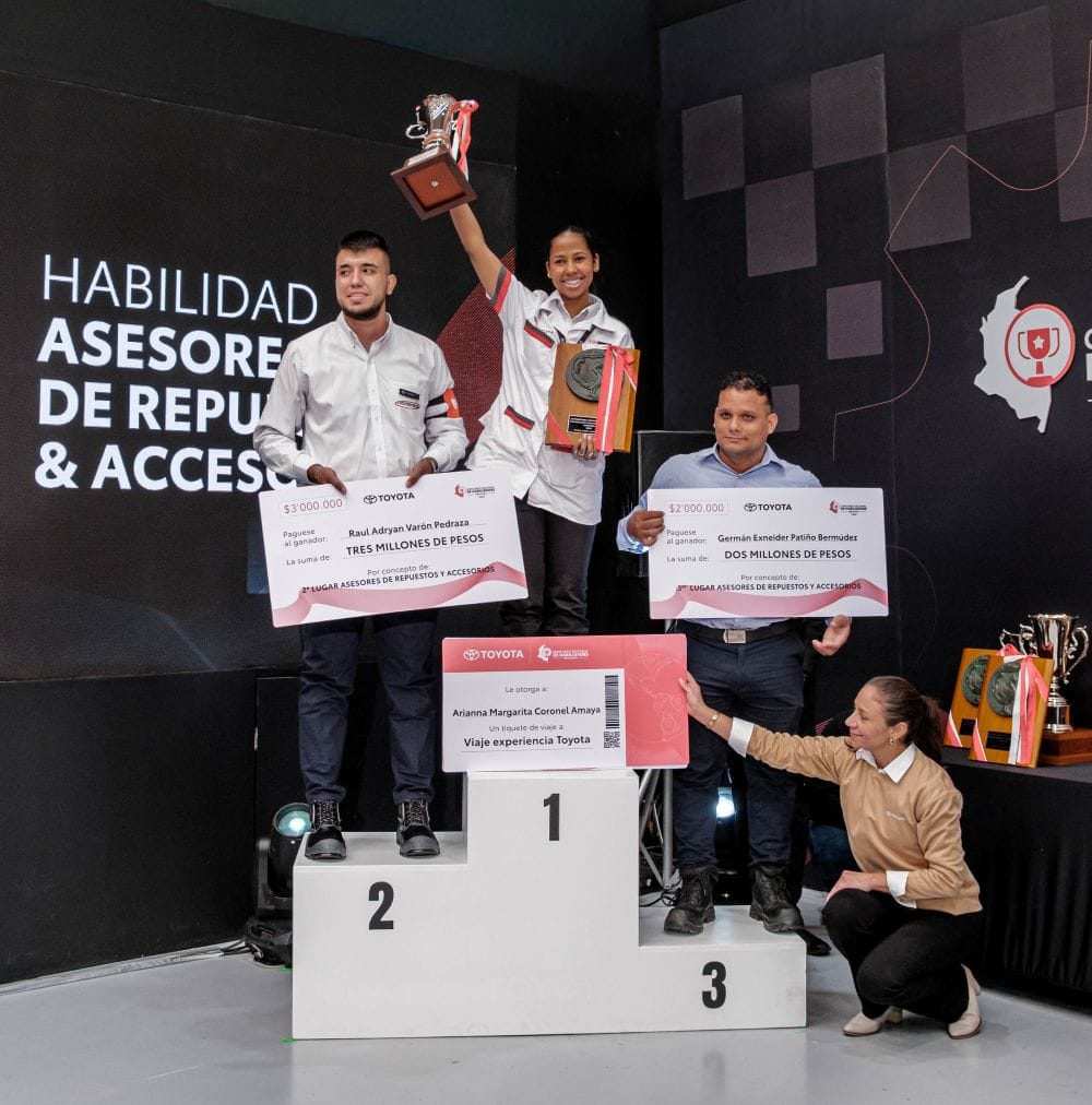 Toyota Colombia celebró la edición número 12 de su Concurso Nacional de Habilidades, una iniciativa que busca fortalecer el talento de su red de concesionarios y mejorar la experiencia de los clientes a través de la capacitación, la mejora continua y nuevos servicios como Mantenimiento Express y Usados Certificados Toyota. V12MAGAZINE