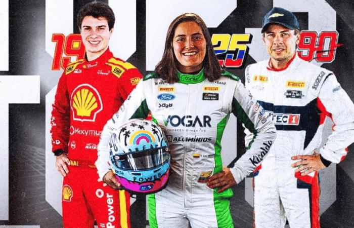 La colombiana Tatiana Calderón hace historia en NASCAR Brasil: es la primera mujer en ganar una carrera V12MAGAZINE Tatiana Calderón Nascar