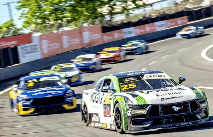 La colombiana Tatiana Calderón hace historia en NASCAR Brasil: es la primera mujer en ganar una carrera V12MAGAZINE Tatiana Calderón Nascar