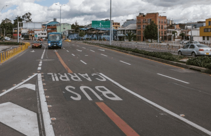 carril calle 63