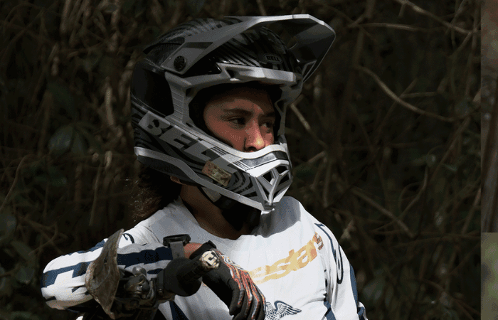 Daniella Acosta en el Six Days de Enduro